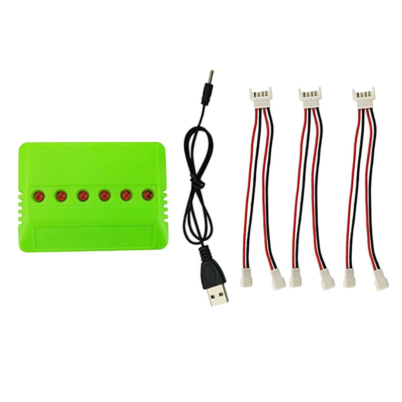 1 Drag 3 Fast Lipo Battery Charger Cable Kit USB Cable for RC UDI U818A Quad