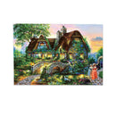 1000 Pieces Jigsaw Puzzles Educational Toys 50*70CM Rural Dusk P8S8
