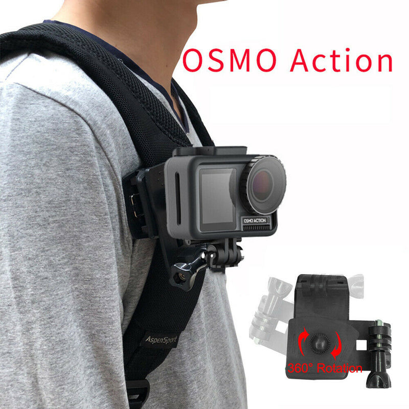 Clip Holder Shoulder Strap Bracket Holder For DJI OSMO ACTION Sports Camera
