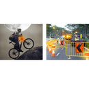 LED Road Flares Emergency Disc Roadside Safety Light Flashing Road Beacon