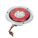 1X 4" Round Red/Amber 16-LED Truck Trailer Brake Stop Turn Signal Tail Lig T J!E