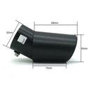 Stainless Steel Car Accessories Rear Bend Exhaust Pipe 62mm Muffler Tail M3D8