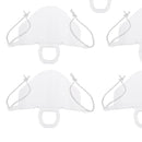 Smile Safety Face Shield Chef Hotel Visors Protect Mouth Shield 6.7x14cm