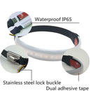 1 Pair SMD LED Strip Bike Motorcycle Car Fork Turn Signal Indicator Lig ECS