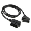 Obd-ii Obd2 16pin Male to Female Extension Cable Diagnostic Extender 100cm