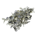 100pcs Flat Ear Clips Clips Earrings Jewelry