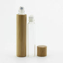 Wooden Refillable Empty Essential Oils Perfume Roller Ball Bottle Containers