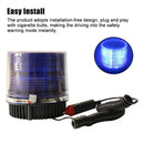 Warning Light Roof Top Auto Flash 9 LEDs Universal Easy Install For Vehicles