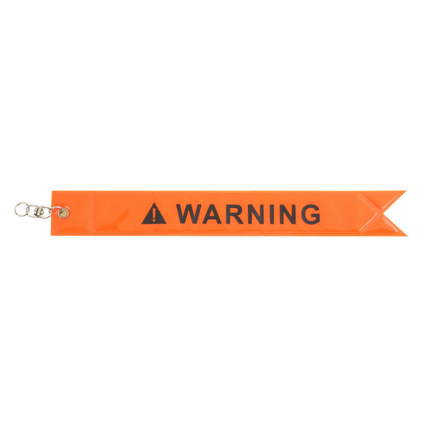 225x30mm Universal Car Rear Hanging Reflective Strap Safety Warning Ribbon