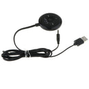Vehicle AUX Audio Adapter 500mAh FM Bluetooth Transmitter For  Galaxy