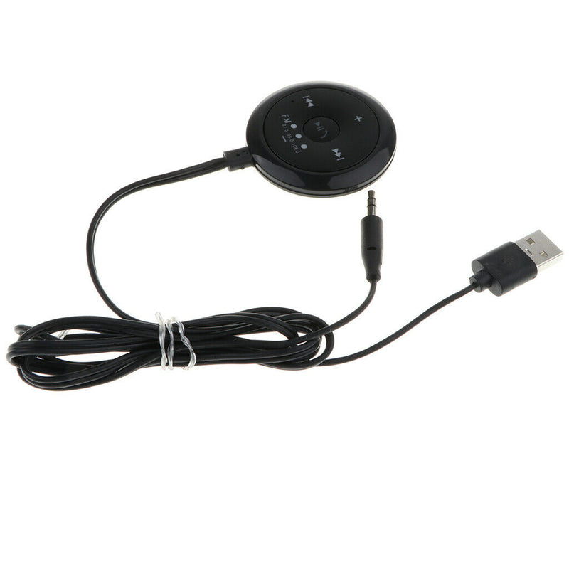 Vehicle AUX Audio Adapter 500mAh FM Bluetooth Transmitter For  Galaxy