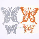 Butterfly Carbon steel Cutting Dies Stencil DIY Scrapbooking Embossing 2 Pcs/Set