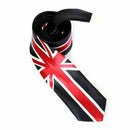 Unisex Freizeit Krawatte Skinny Schmale Krawatte - Union Jack J4S3