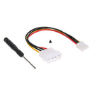 M.2 NGFF SSD Male to PCI-E 4X Converter Adapter Card with Power Cable