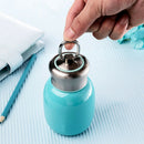 Mini Vacuum Flasks Cute Kids Coffee Milk Water Cup Travel Kettle Blue