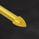 6PCS Set Ceramic Tile Glass Drill Bits Hex Shank 3/4/5/6/8/10mm Chuck Bi MQT