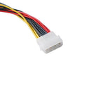 4 pin IDE Molex to 3 Serial ATA SATA Power Splitter Extension Cable Connector ~ï¼ˆ