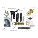 Camping Hiking Hunting SOS Emergency Tools Set Case Outdoor Sport Gear Kit