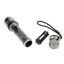 3 Mode XML-T6 1000LM Outdoor Metal LED Torch Zoomable Flashlight Camping