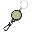 1 Pcs Wire Rope Keychain 60cm Badge Reel Retractable Recoil Anti Lost Ski P JR
