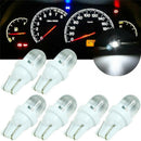 10x T10 White 12V LED Car Auto Wedge Dashboard Light Width Light Reading Li LJ