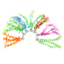 7x Colorful Artificial Aquarium Plant Water Grass Ornament Fish Tank Water Pond