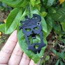12 in 1 Stainless Steel Screwdriver Wrench Opener EDC Pocket Survival Multi Tool