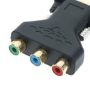 Vga male To 3rca adapter converter 15pin pc computer to projector tv dvdOZ