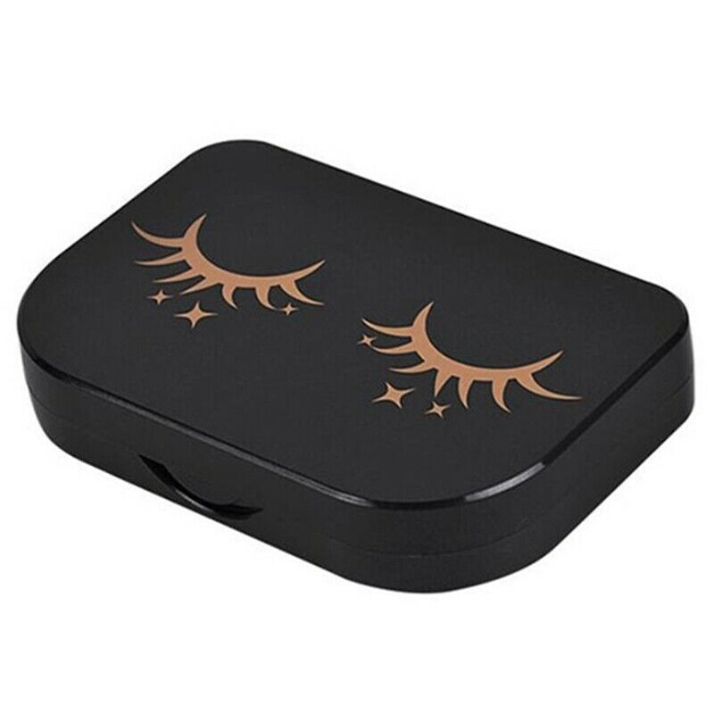 1Pc Rectangle Cute Magnetic False Eyelashes Storage Box Makeup Cosmetic Mir S1P6
