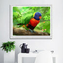 5D DIY Full Drill Diamond Painting Standing Bird Cross Stitch Mosaic (B096) A