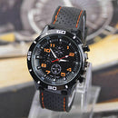 Cool Men's Racer Military Pilot Aviator Army Silicone Hot Watch Sale Sports Z8T1