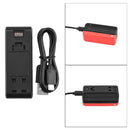Travel Dual Battery Charger Hub Charging Station For Insta360 ONE R Camera
