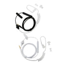 3Pcs 3.5mm In Ear Air Tube Anti-radiation Earphone Microphone Headphone Single