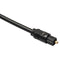 1m Fiber Optic TOSLink Digital Audio Cable Male to Male Lightweight and Fle J5E8