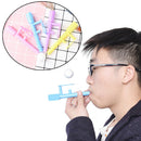 1X New Gel Pen Blow Pipe & Balls Children Toys Loot Party Bag Fillers Kids JR
