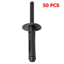 50pcs Auto Bumper Fender Fastener Rivets Plastic Car Interior Fixing Clips