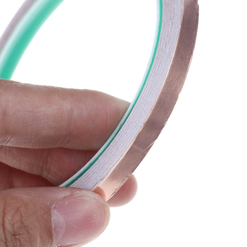 6mmx10m Copper foil shielding tape conductive self adhesive heat insulat Hn