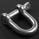 Stainless Steel 10mm 25/64 inch Screw Pin Chain D Dee Shackle Hardware Rigg O4U9