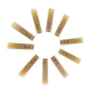 Pack of 10 DIY 2 1/2 G Alto Saxophone Sax Reeds Wind Instrument Accessory