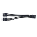 9Pin HD Audio 1 to 2 Port Multiplier Y Splitter Male to Female Extension Cable