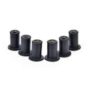 6pcs M5 rubber grommet well nuts blind fastener windscreen kayak accessories Z
