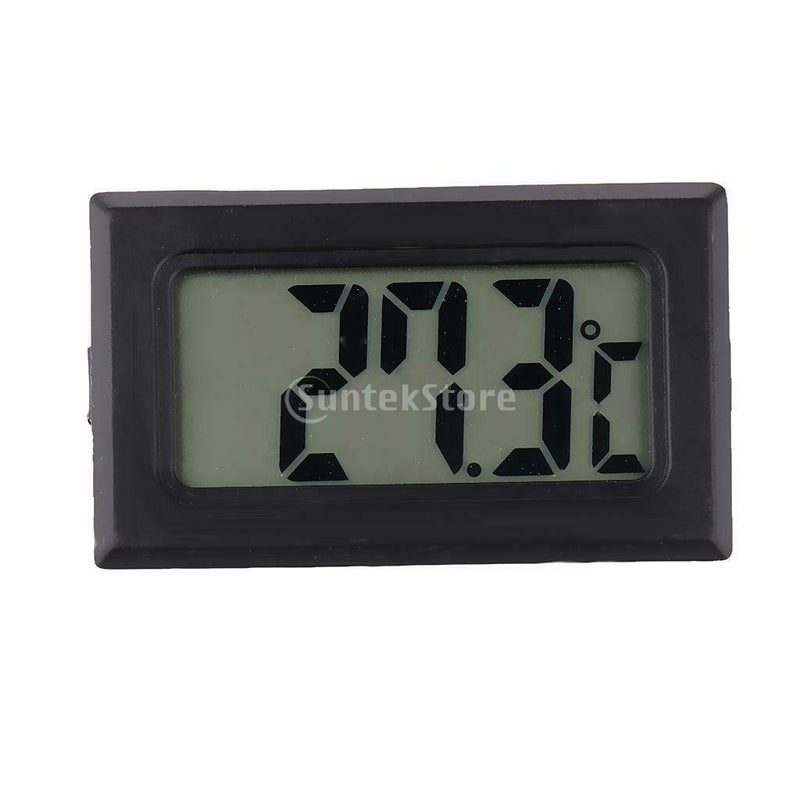 Mini Digital Temperature Meter Gauge Thermometer Hygrometer LCD Degree Celsius