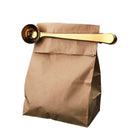 Sealing Clip Measuring Spoon Stainless Steel Sealer Clamp For Food Storage Bag
