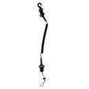 Scuba Diving Spiral Coiled Lanyard Torch Camera Holder Strap W/Spring Clip