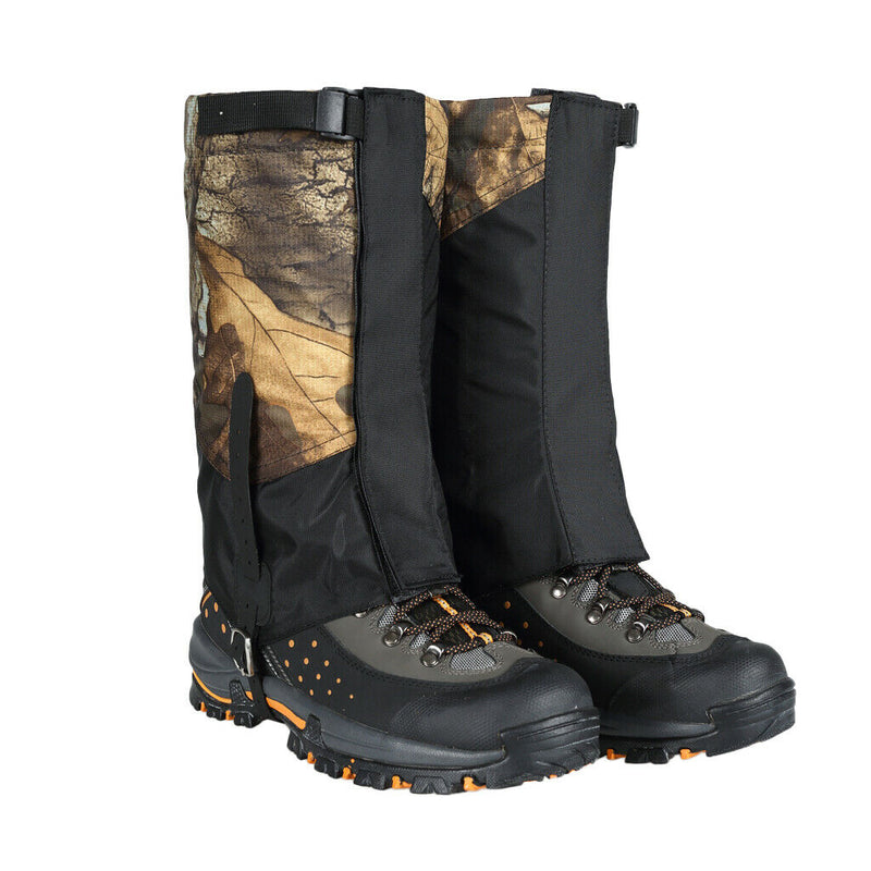 2x Leg Gaiters Leggings Cover for Fishing Skiing Snowboarding Hiking Camping