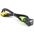 USB AUX Switch Cable Harness RCD510 RNS315 For For Golf MK6 For Jetta MK5 F O3P9