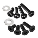 180pcs Alloy Steel M3 Hex Socket Button Head Round Heat Screw Assortmen LAJ