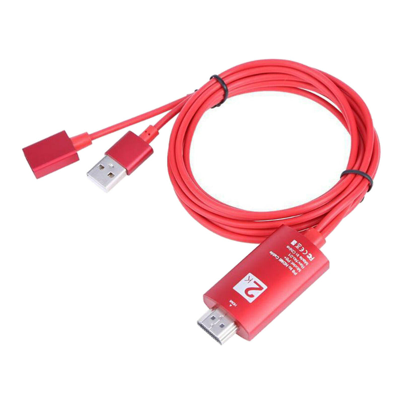 Full HD USB to HDMI Cable Adapter Converter for  8 X 7 Android Phones