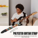 Guitar Strap Adjustable Belt for Acoustic Guitar Instrument Parts (Red) A