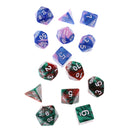 14x Polyhedral Dice Set for  D20 D12 D10 D8 D6 D4 Die